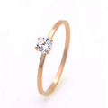 Großhandel Mindestpreis 3 Karat Gold Ring, Diamant Engagement Solitaire 3 Gramm Gold Ring